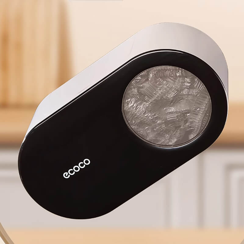 Mobie Cling Film Sleeve Storage Box with 100 Sleeves Dispenser Organizer E24088