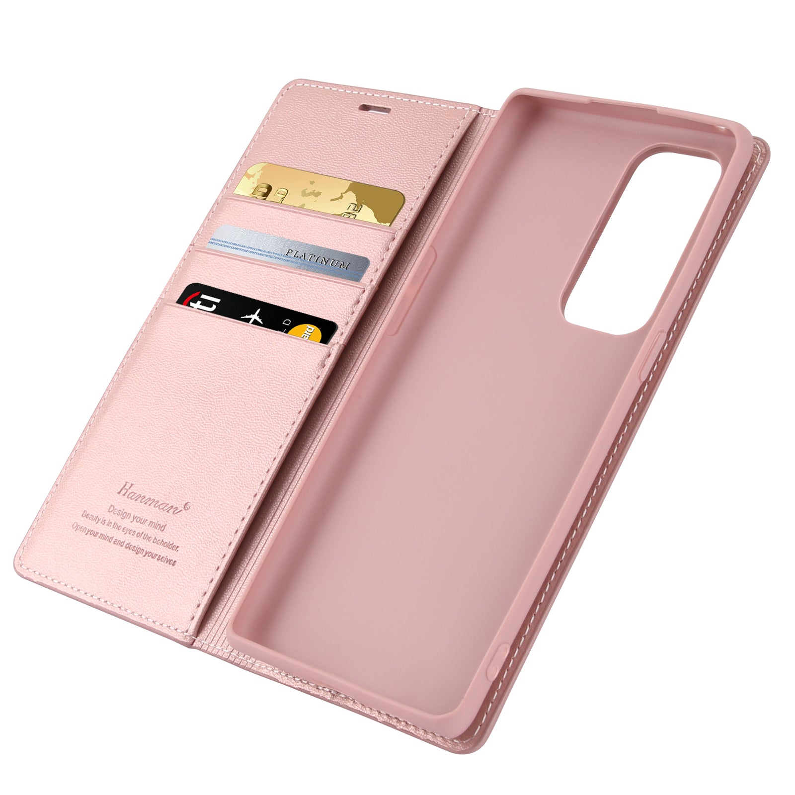 OPPO Find X5 Lite 2022 Hanman Mill Series Leather Wallet Flip Case