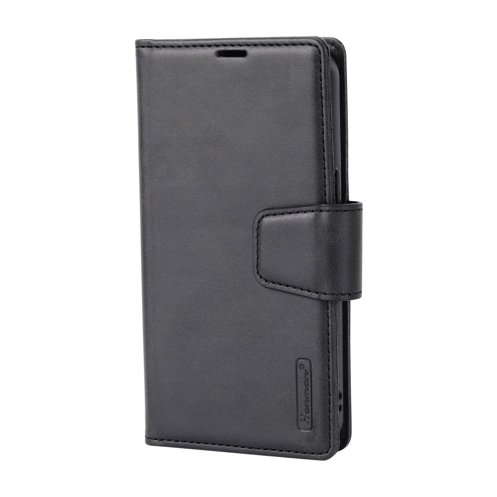 iPhone 16 Plus Hanman Miro Leather 2-in-1 Wallet Case with Magnetic Back