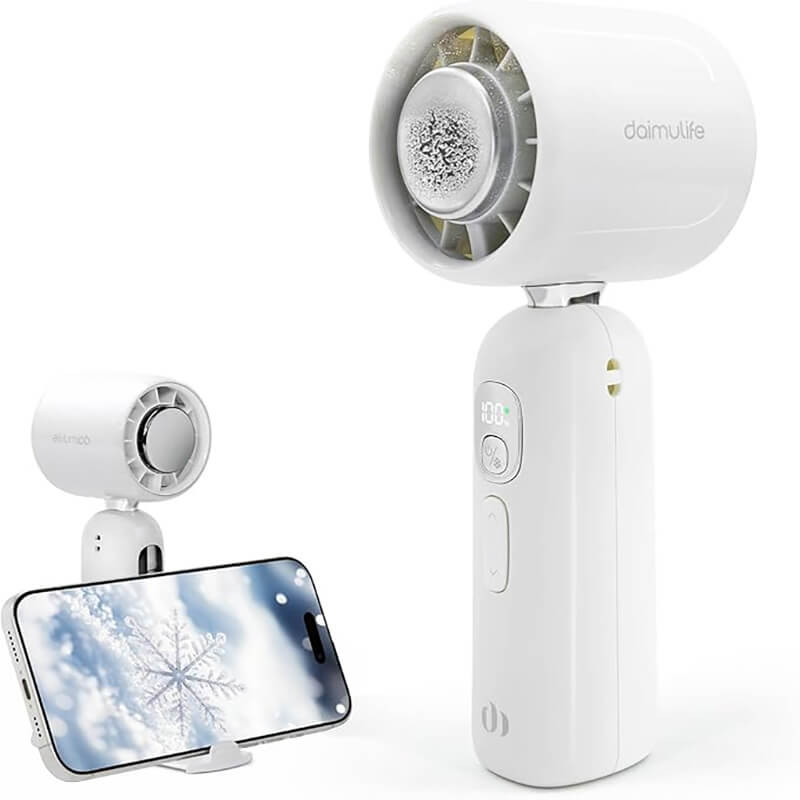 Mobie Ice Cooling Foldable Handheld Fan with 100 Level Speed M03 Max