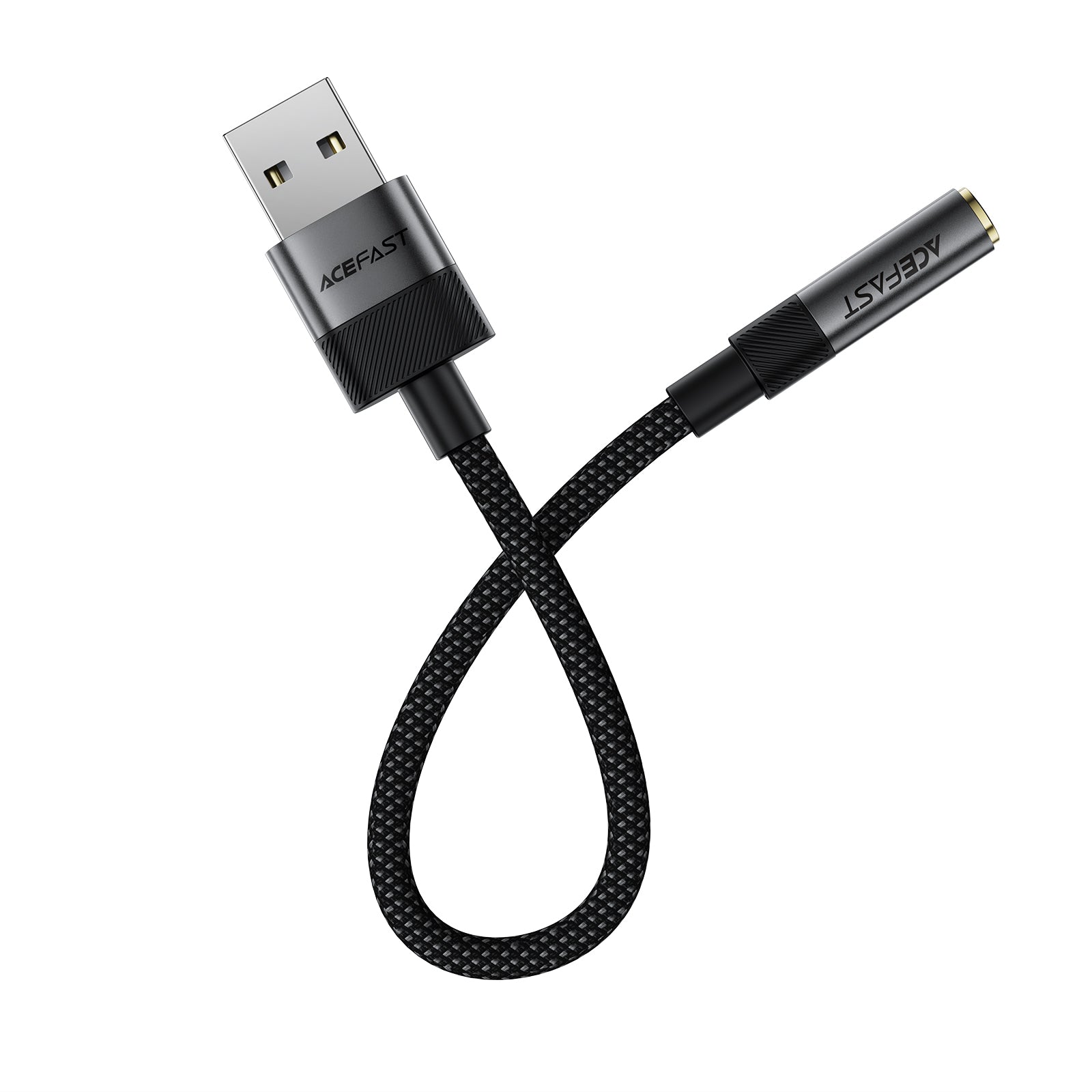 Acefast 3.5mm Audio to USB-A Nylon Braided Cable J13