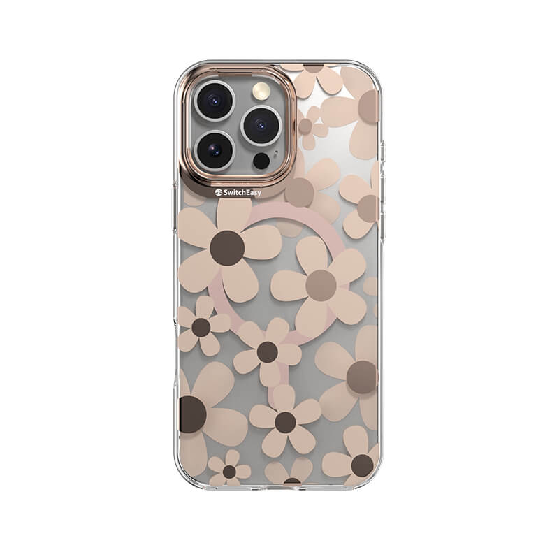 iPhone 16 Plus Fleur 3D Patterned Series Shockproof MagSafe Phone Case