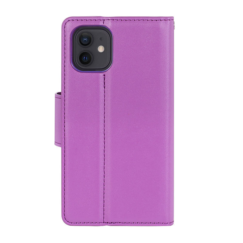 iPhone XS Hanman Mill Series Leather Wallet Flip Case