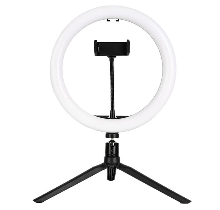 HQ 10 inch(26cm) RGB Selfie Ring Light with Tripod Stand & Phone Holder