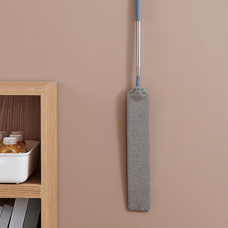 Mobie Extendable Flexible Duster with Washable Microfiber Head for Crevice Cleaning E23131