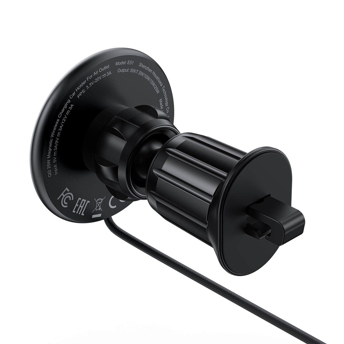 Acefast Qi2 25W Fast Wireless Magnetic Car Phone Holder E51