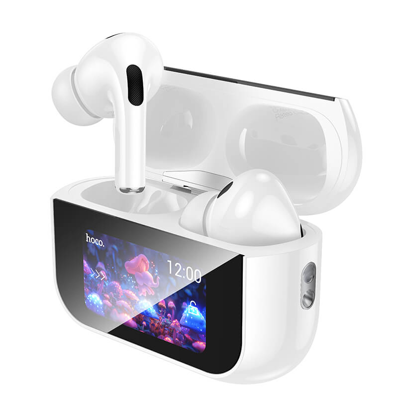 hoco ANC Noise Cancelling Bluetooth 5.4 Touch Screen Lightweight Earbuds EW79
