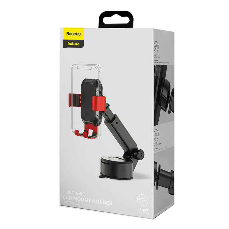 Baseus Tank Gravity Car Mount Holder with Suction Base TK01