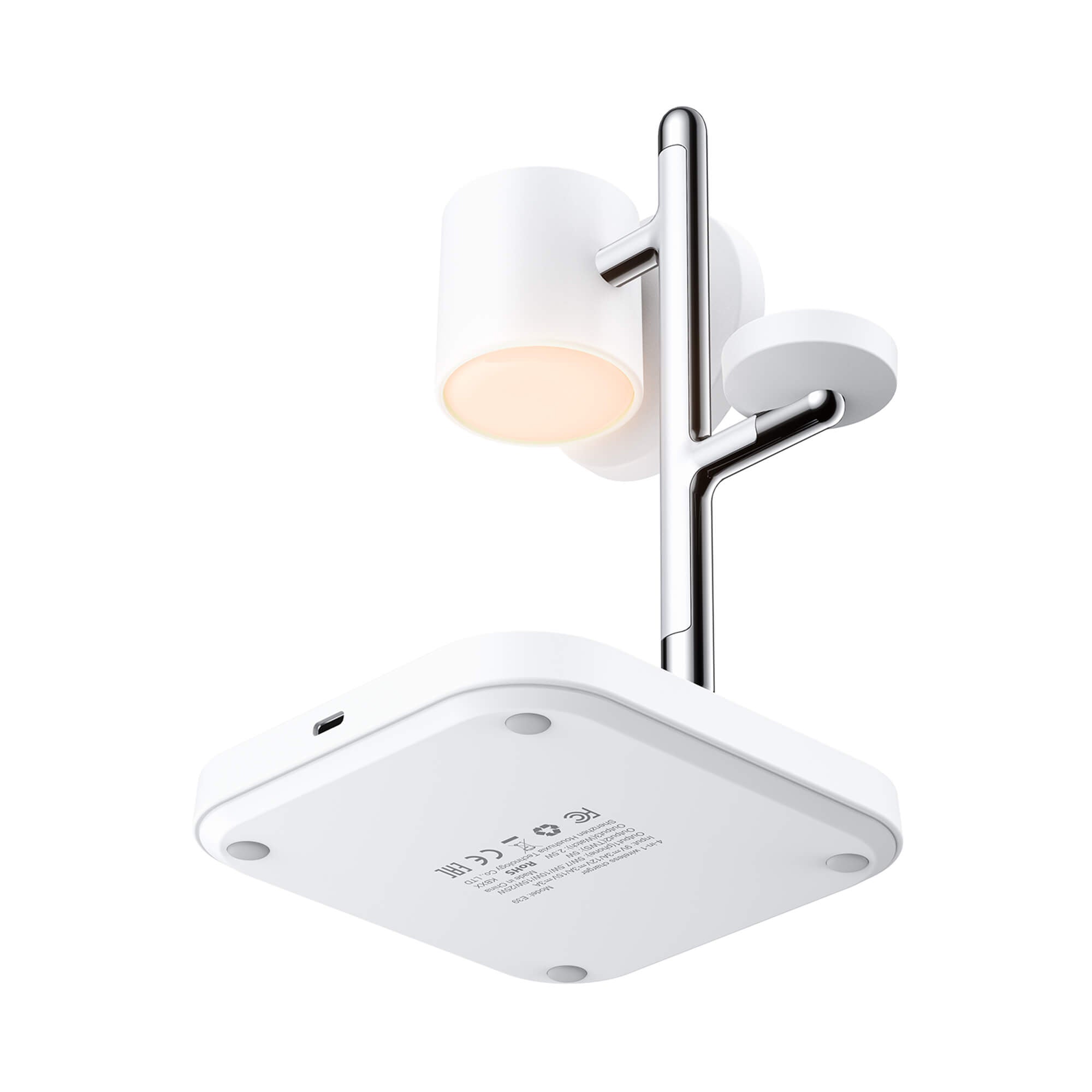 Acefast 25W Qi2 Magnetic 3-in-1 Wireless Charger with Touch Night Light E39