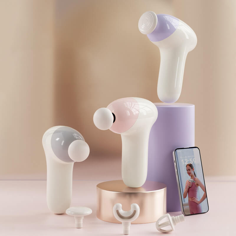 Mobie 5-Speed Muscle Percussion Ultra-Quiet Operation Massage Gun H35