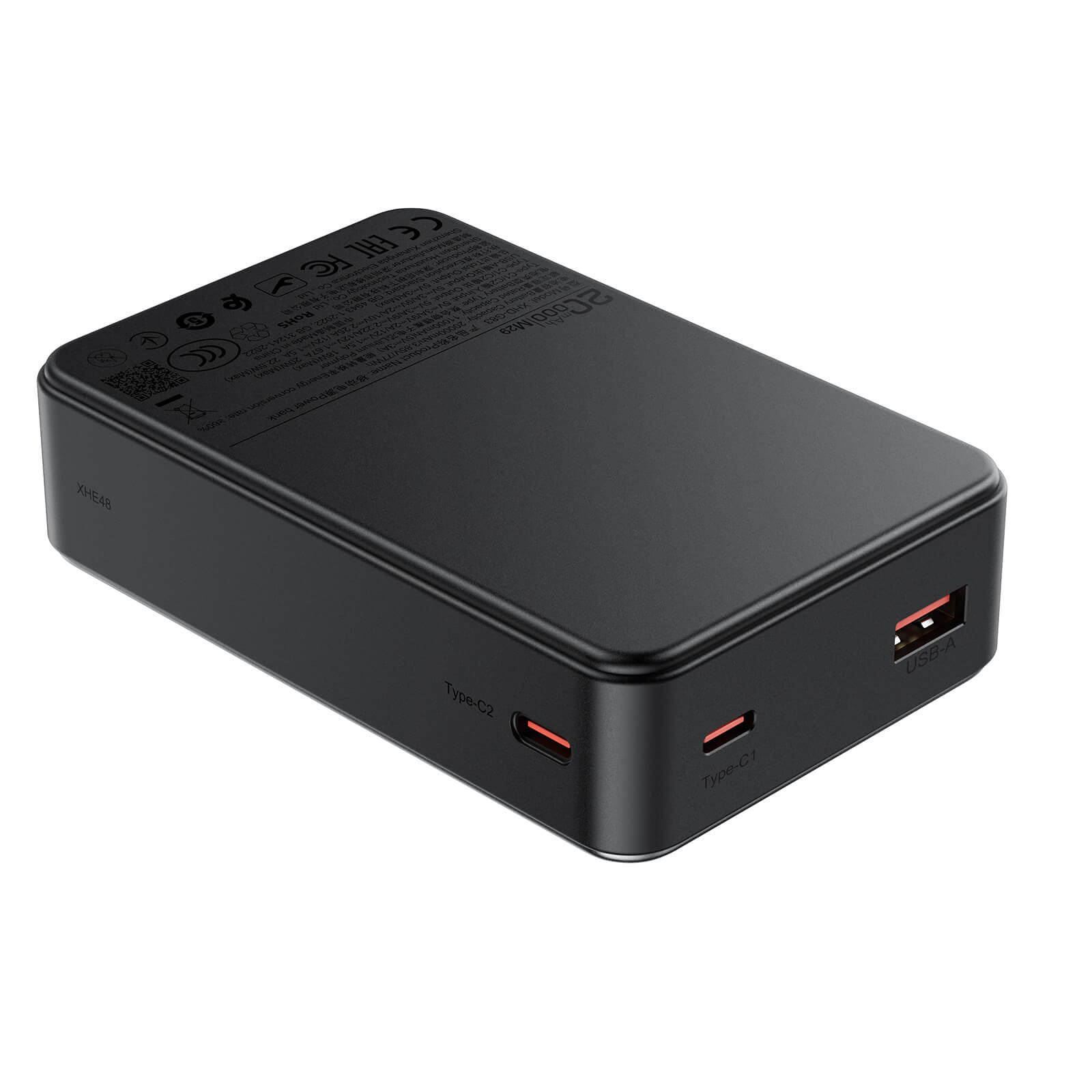 Acefast PD22.5W 20000mAh Power Bank with Built-in Cable Air Travel Approved M29