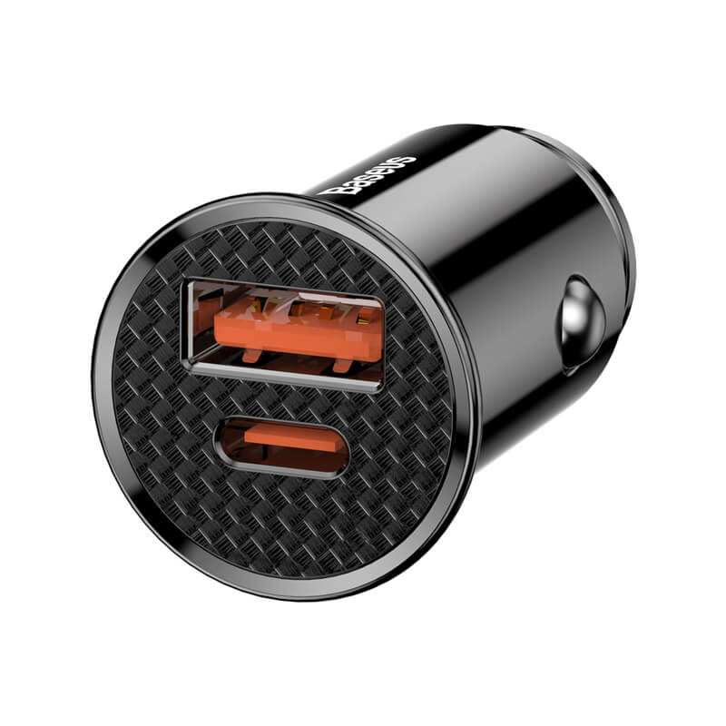 Baseus QC3.0 Fast Car Charger Charger U+C PD 30W C16C1