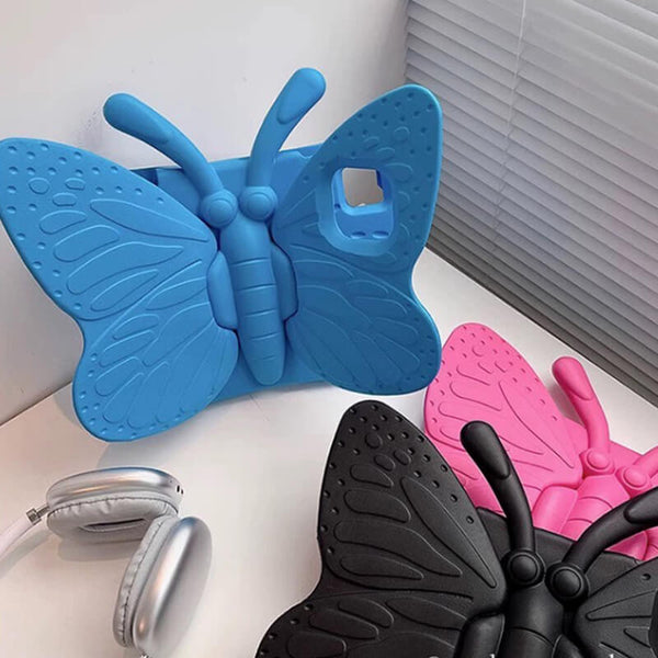 New Arrival iPad Air/Air2/Pro9.7/5th 3D Foldable Butterfly Stand Shockproof Case