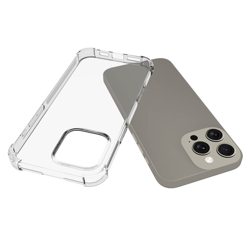 OPPO A60 2024 Soft TPU Shockproof Clear Phone Case