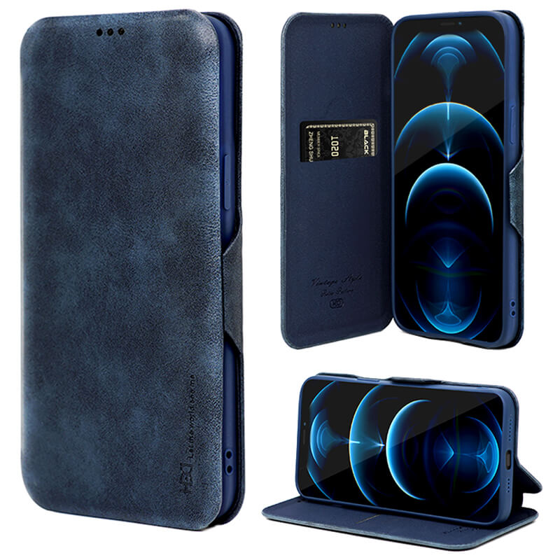 Samsung Note20 Ultra Leather Full Protection Built-in Card Slot Wallet Case