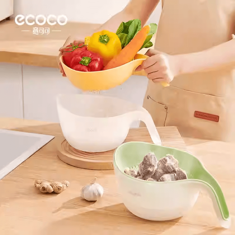 Mobie Dual Layer Kitchen Colander Strainer For Blanching Draining And Storage E24160