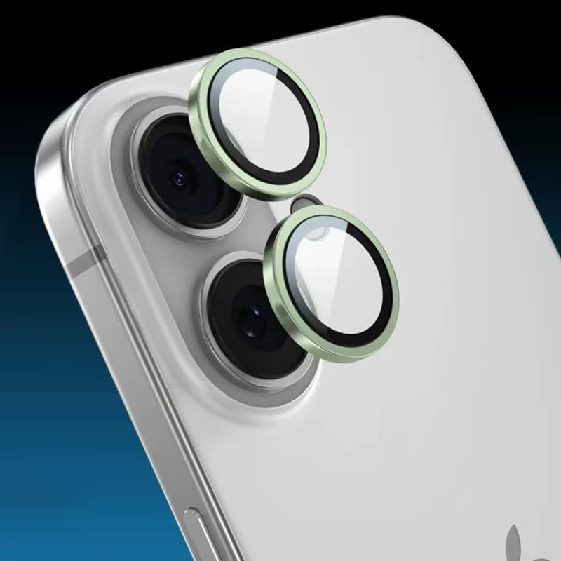 iPhone 17 9H Multicolor Tempered Glass Individual Camera Lens Cover Protector