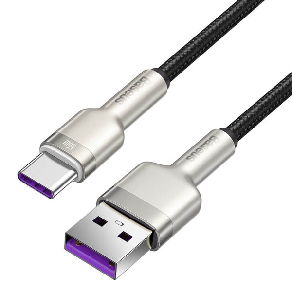 New Arrivals Mobie Metal Fast Charging Short Cable USB to Type-C 66W 25cm
