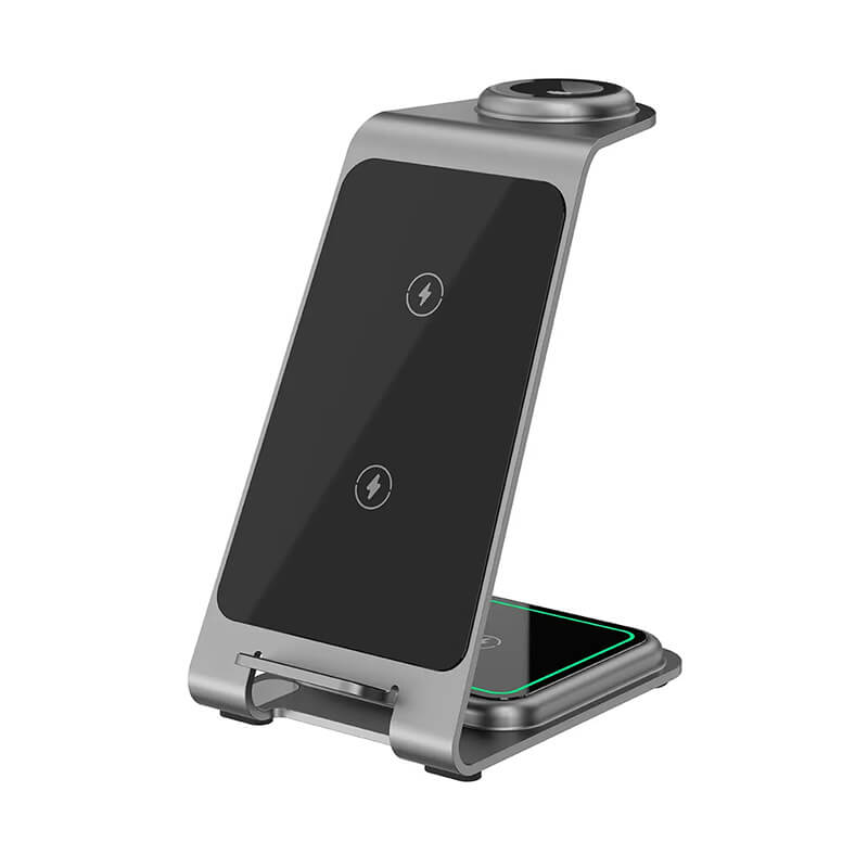 Desktop 3-in-1 Phone Samsung Watch Earbuds 15W Fast Wireless Charging Stand