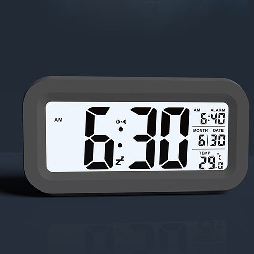 Mobie LCD Alarm Clock Temperature Intelligent Photosensitivity