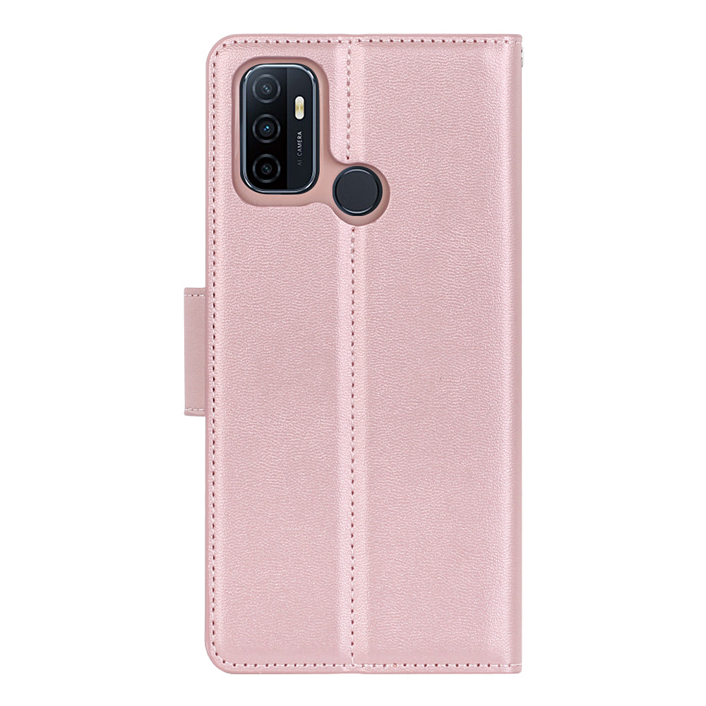 OPPO A32 2020 Hanman Mill Series Leather Wallet Flip Case