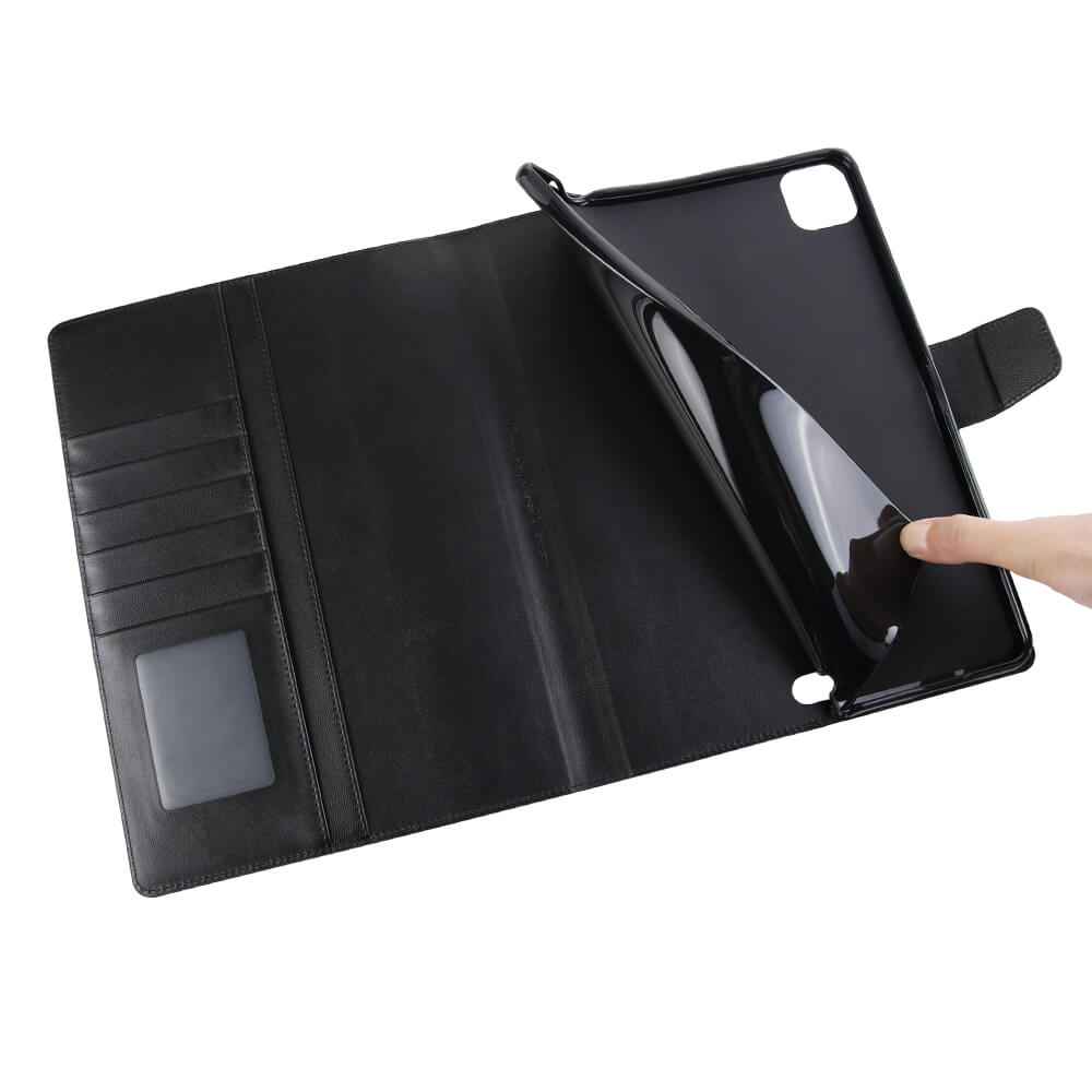 Samsung Galaxy Tab A 10.1 2019 Luxury Hanman Leather Wallet Flip Case Cover