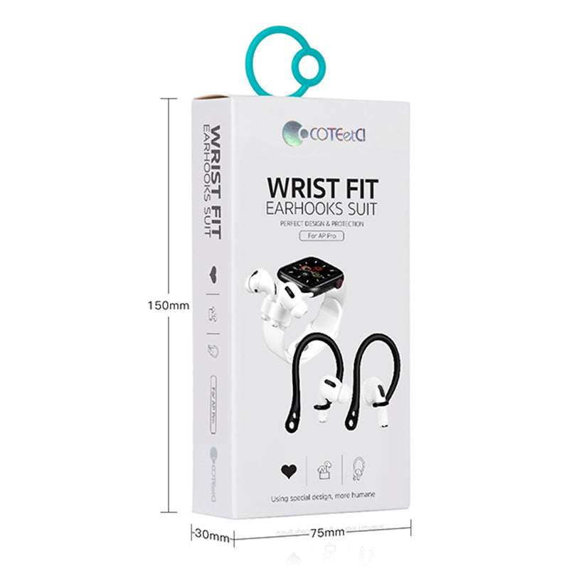 Coteci Pairs Wrist Fit EarHooks Suit - AirPods Pro CS8142