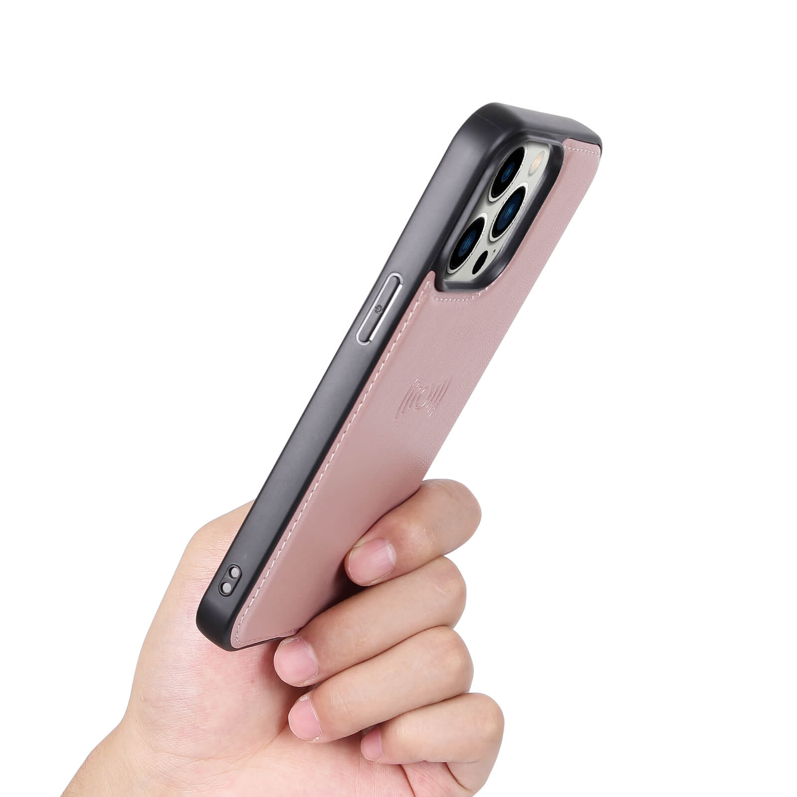 Hanman Miro Leather 2-in-1 Wallet Case with Magnetic Back Compatible with iPhone 13 Pro Max