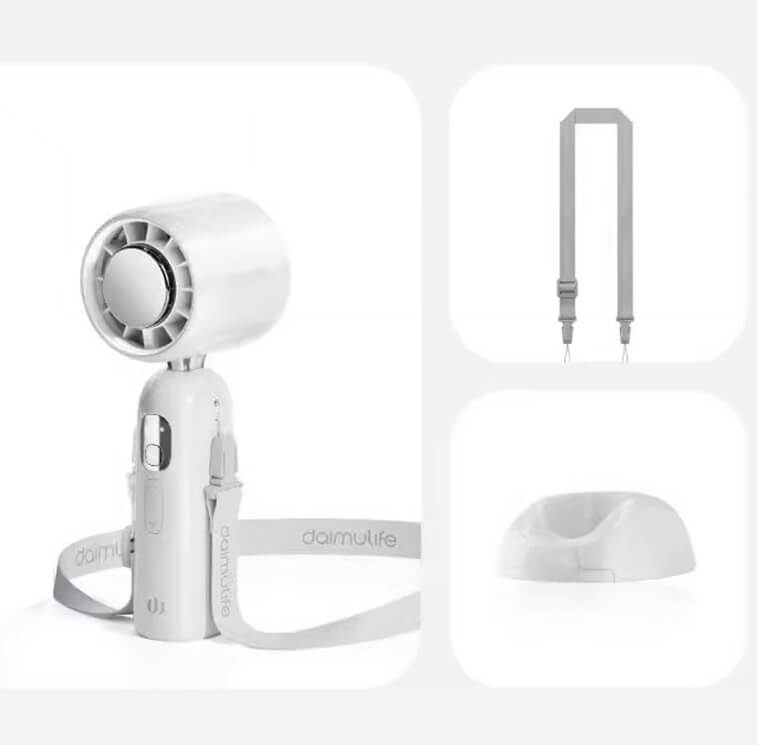 Mobie Ice Cooling Foldable Handheld Fan with 100 Level Speed M03 Max