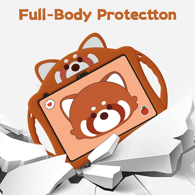 iPad Pro 11 2020 Lesser Panda Protection Case with Foldable Kickstand