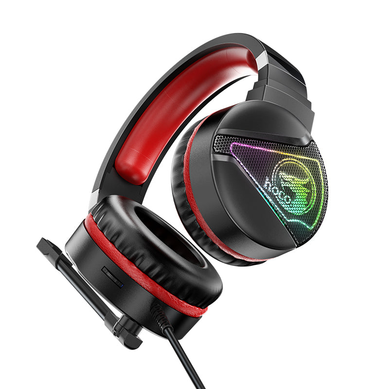 hoco. Stereo Gaming Headset with Mic and LED Light W104