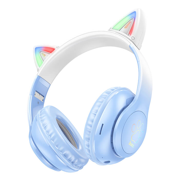 hoco. Ergonomic Cat Ear Bluetooth Headset with LED Light W42