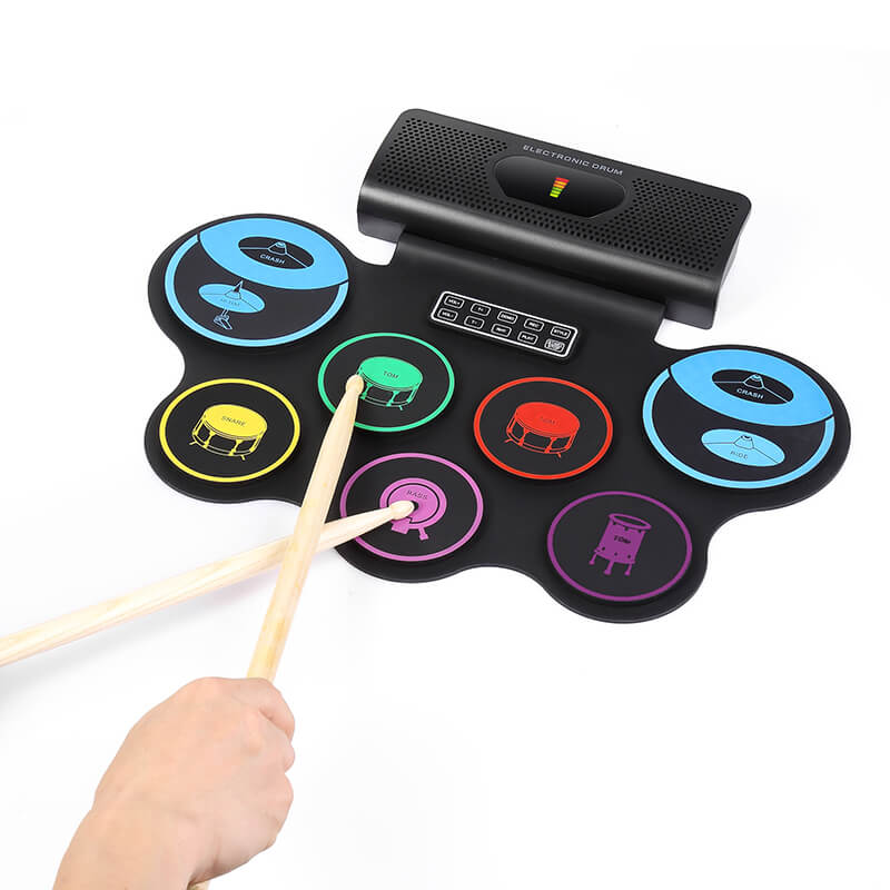 Mobie Portable Electronic Drum Set 7 Pads for Kids Beginners RD71CX