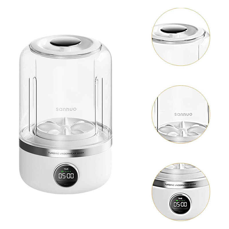 Mobie Wireless Portable 1L Mini Washing Cup For Bra Underwear Socks YE02