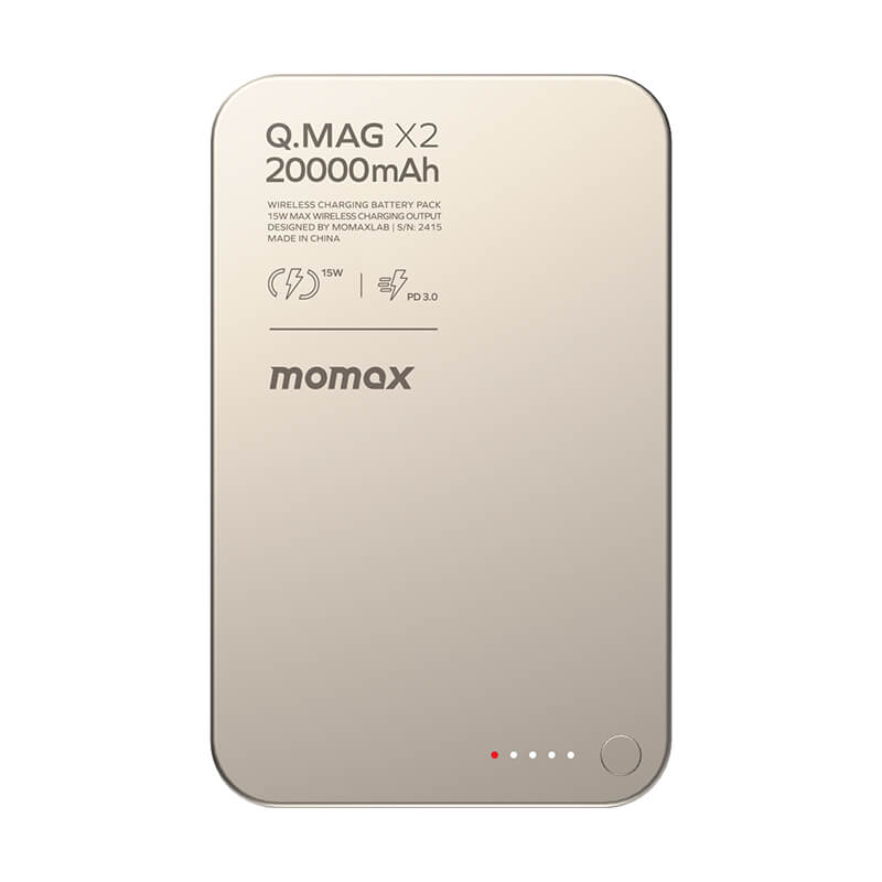 Momax Ultra-Compact Magsafe Wireless Power Bank 35W 20000mAh