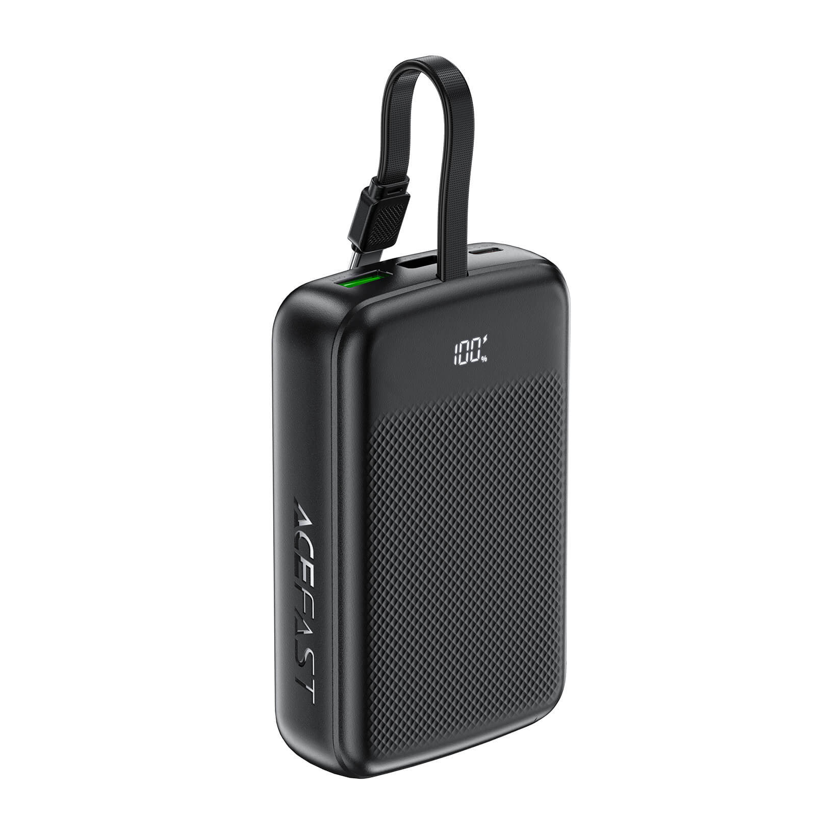 Acefast 20000mAh PD 22.5W Fast Charging Power Bank with Built-in Type-C Cable M14