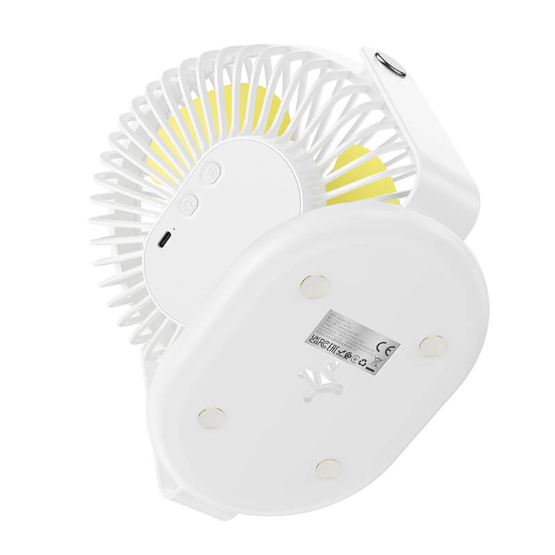 hoco. Multifunctional Powerful 360°  Rotation Desktop Fan with Light F14