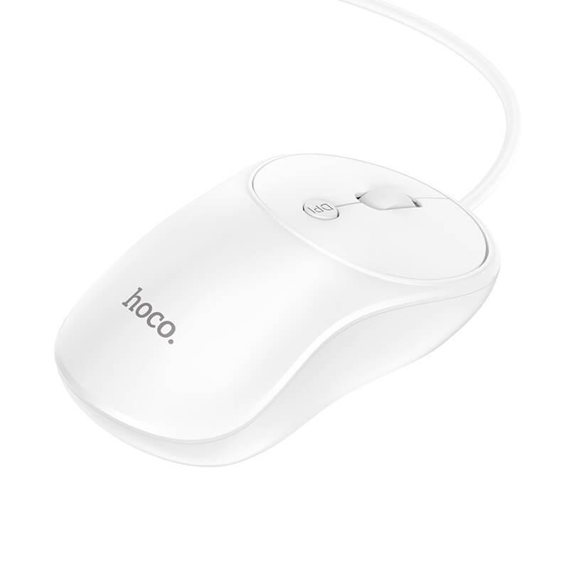 hoco. Wired Computer Mouse with Adjustable DPI and Long Lifespan GM13