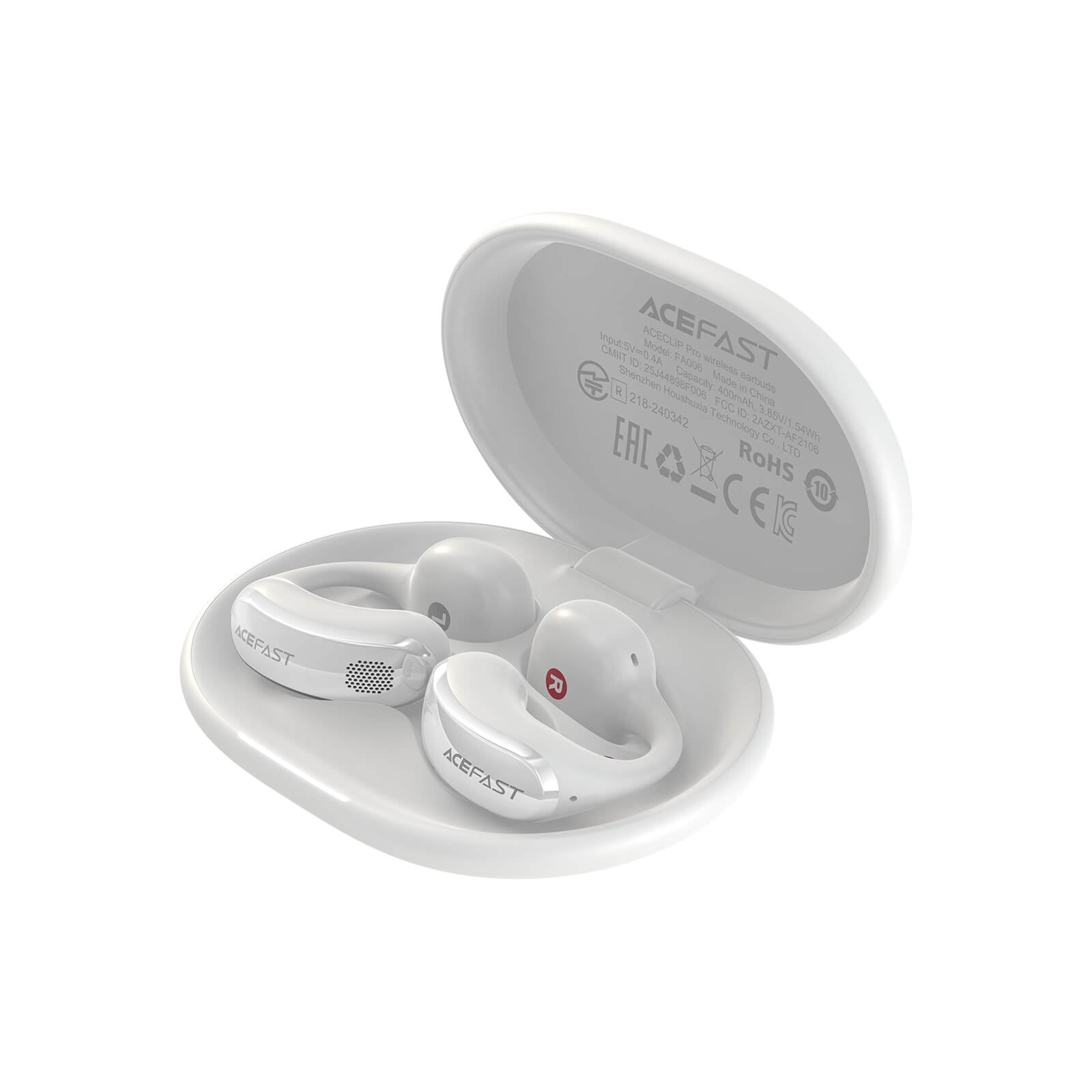 Acefast Open Ear Wireless Earphones 35H Playtime IP55 Sweatproof FA006