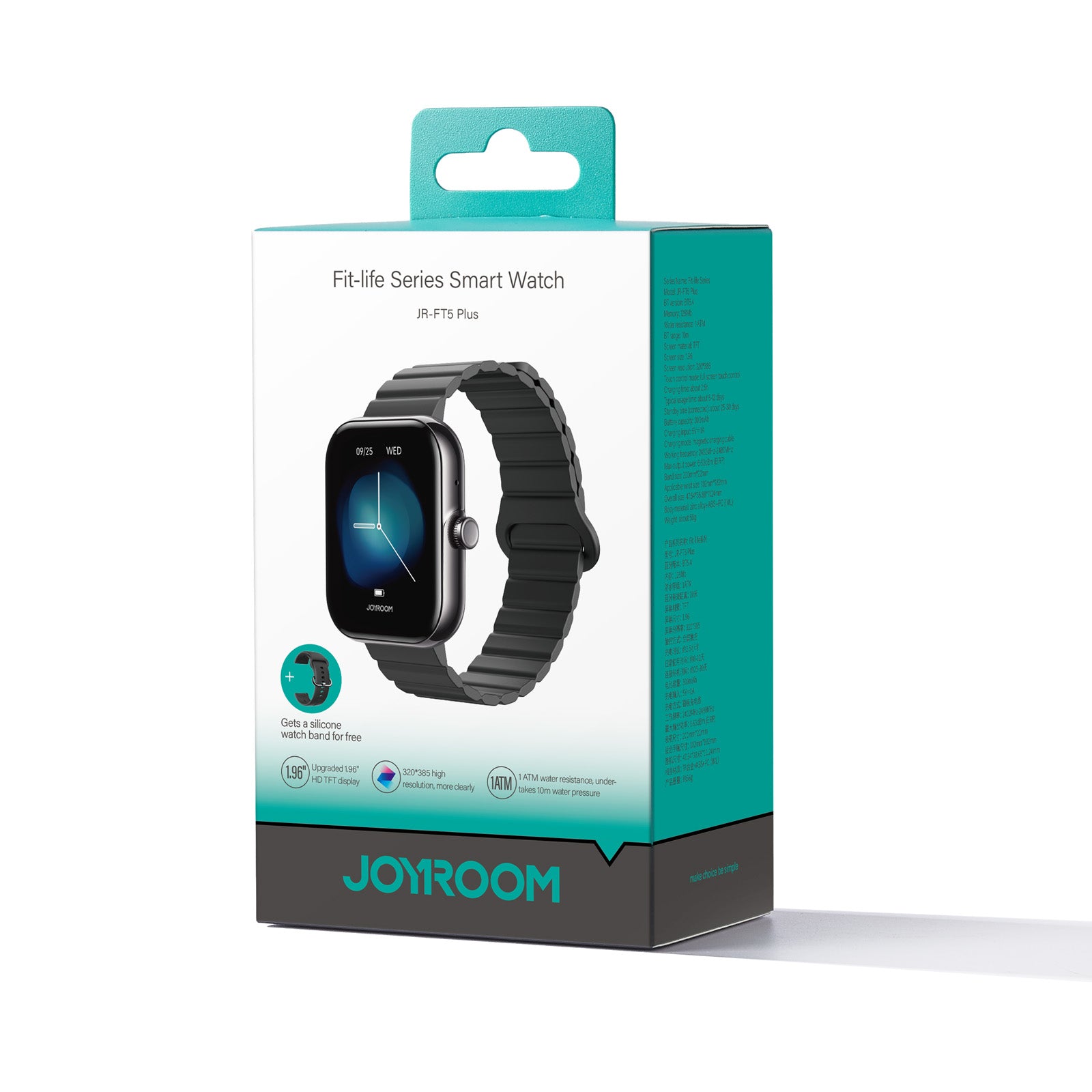 Joyroom HD TFT Screen 1ATM Waterproof Smart Watch JR-FT5 Plus