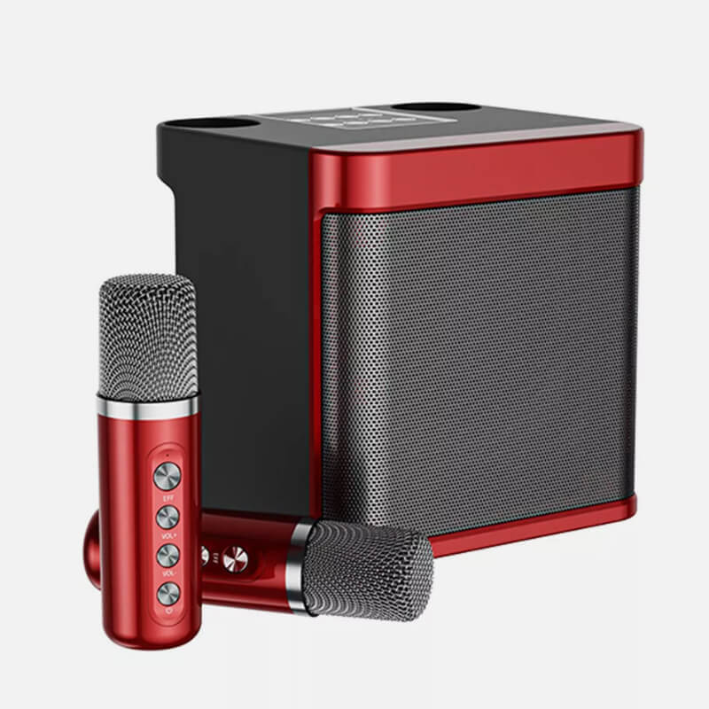 Mobie Portable Karaoke Bluetooth Speaker With 2 Wireless Microphone