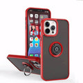 iPhone 12/12 Pro Translucent Full-Coverage Phone Case with Magnetic Phone Grip