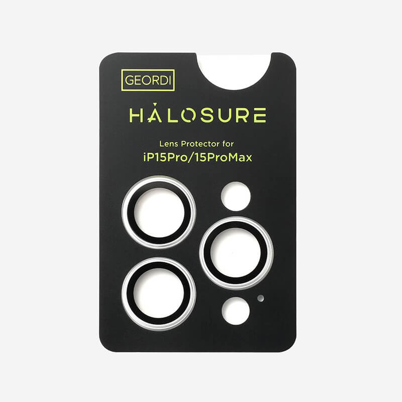 iPhone 14 Pro Halosure Multicolor Tempered Glass Individual Camera Lens Protector