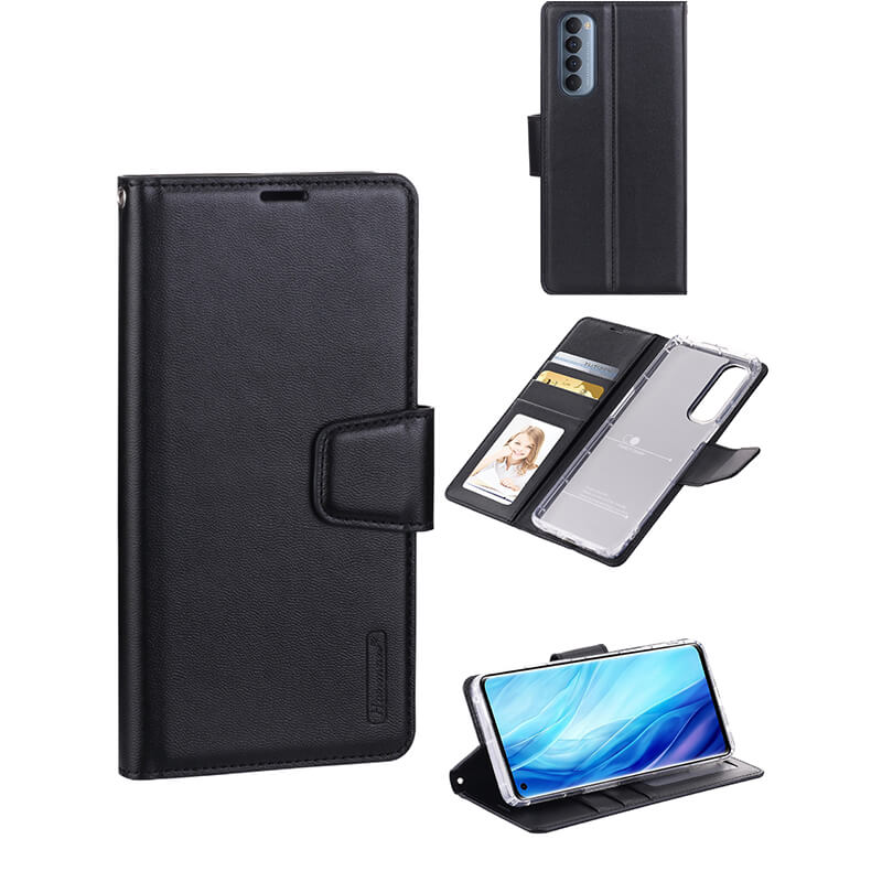 OPPO A38 2023 Hanman Mill Series Leather Wallet Flip Case