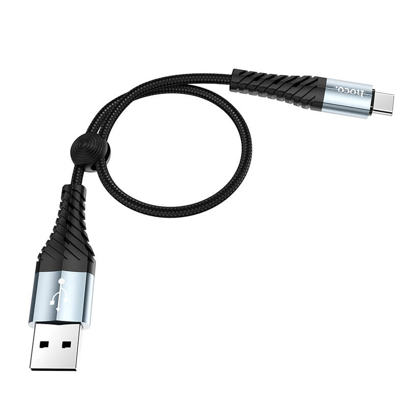 hoco. Cool Charging Data Cable USB-A to Type-C 0.25m X38