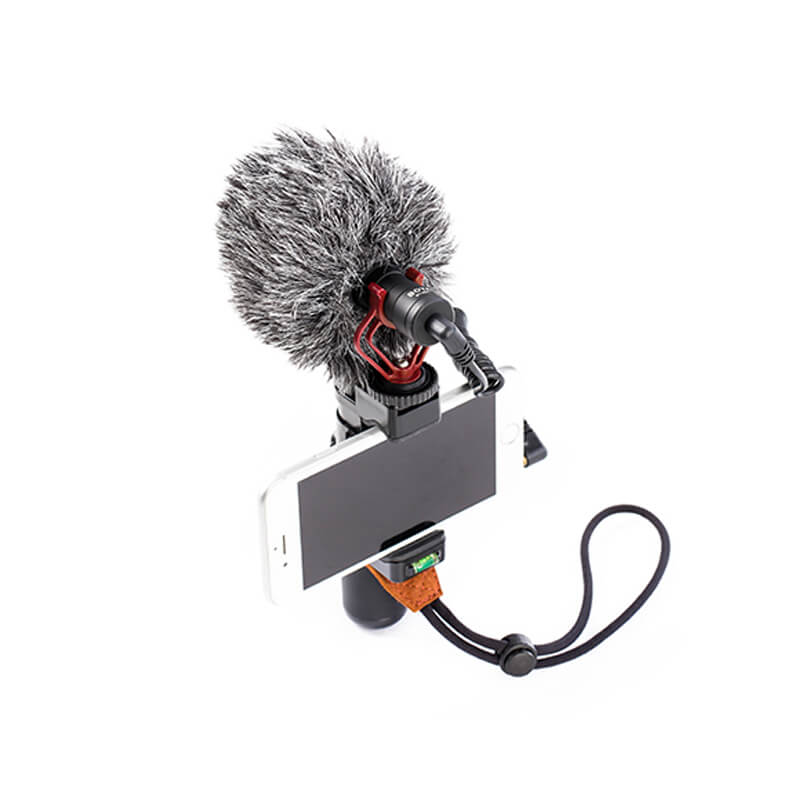 Mobie Camera & Phone Universal Shotgun Cardioid Microphone for ASMR BY-MM1