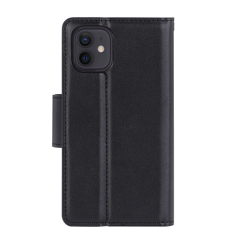 iPhone 12 Mini Luxury Hanman Leather Wallet Flip Case