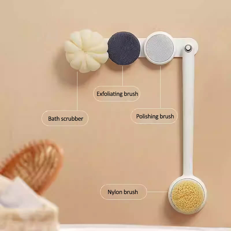 Mobie Detachable Shower Brush 4-in-1 Set E24015