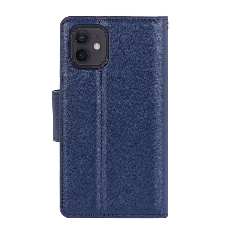 iPhone 13 Mini Hanman Mill Series Leather Wallet Flip Case