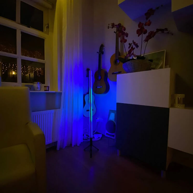 Mobie RGB Smart Floor Lamp with Sound Sync App and Remote Control
